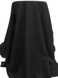 Charcoal/Black/Red Bean Wool/Nylon Glen Plaid Weave Suiting - Imported From Italy - 58W