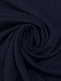 Navy Wool/Nylon Crepe Suiting - Imported From Italy - 60W