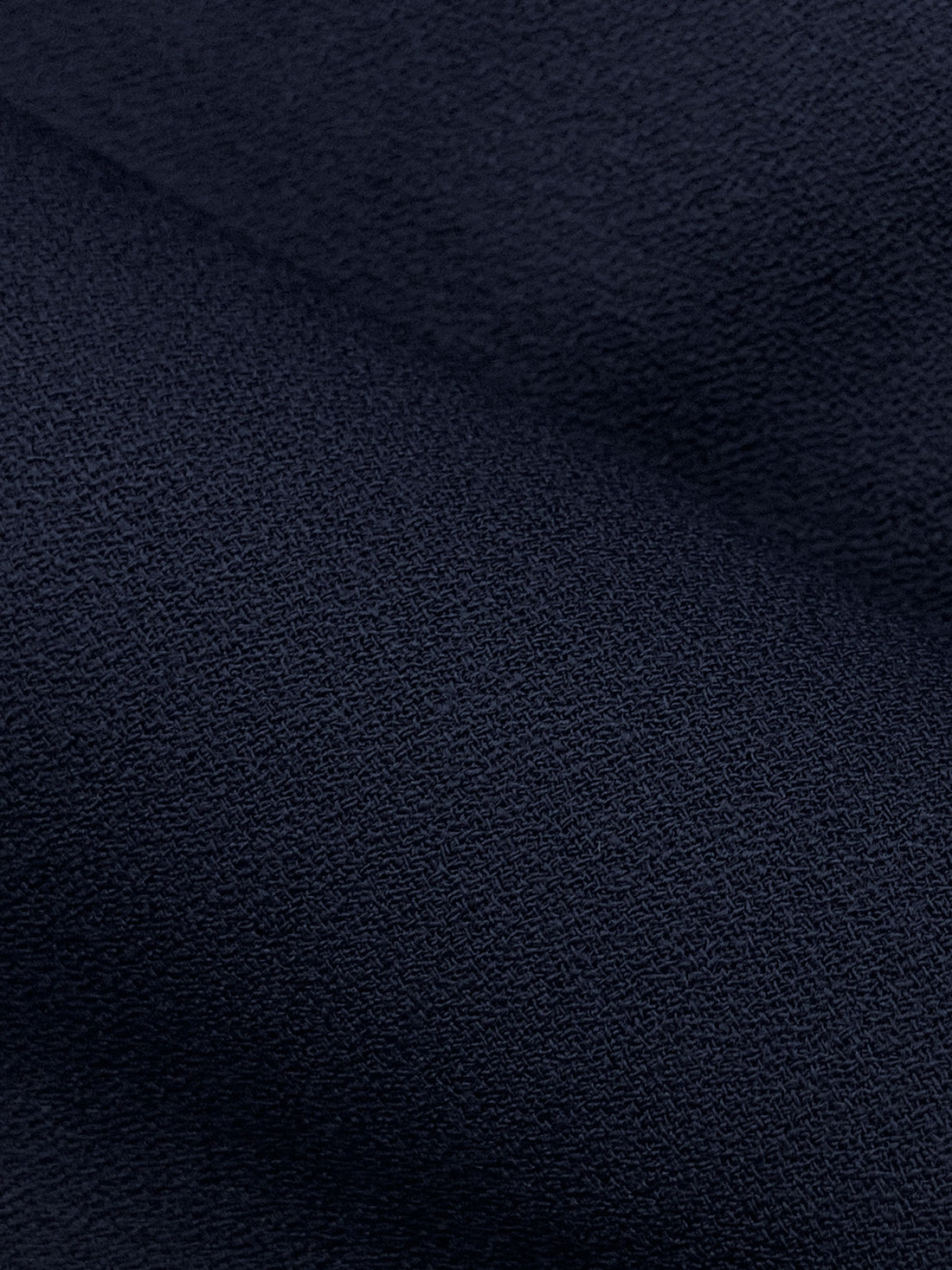 Navy Wool/Nylon Crepe Suiting - Imported From Italy - 60W