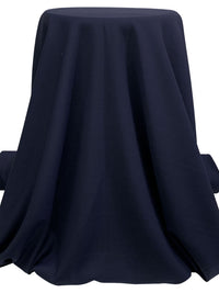 Navy Wool/Nylon Crepe Suiting - Imported From Italy - 60W