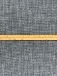 Slate Blue/Dusty Laurel Green/Dark Tan Wool/Blend Windowpane Plaid Tweed Flannel Suiting 59W