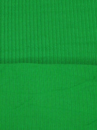 Kelly Green Rayon/Polyester/Lycra Crinkle Rib Double Knit - NY Designer - 58W