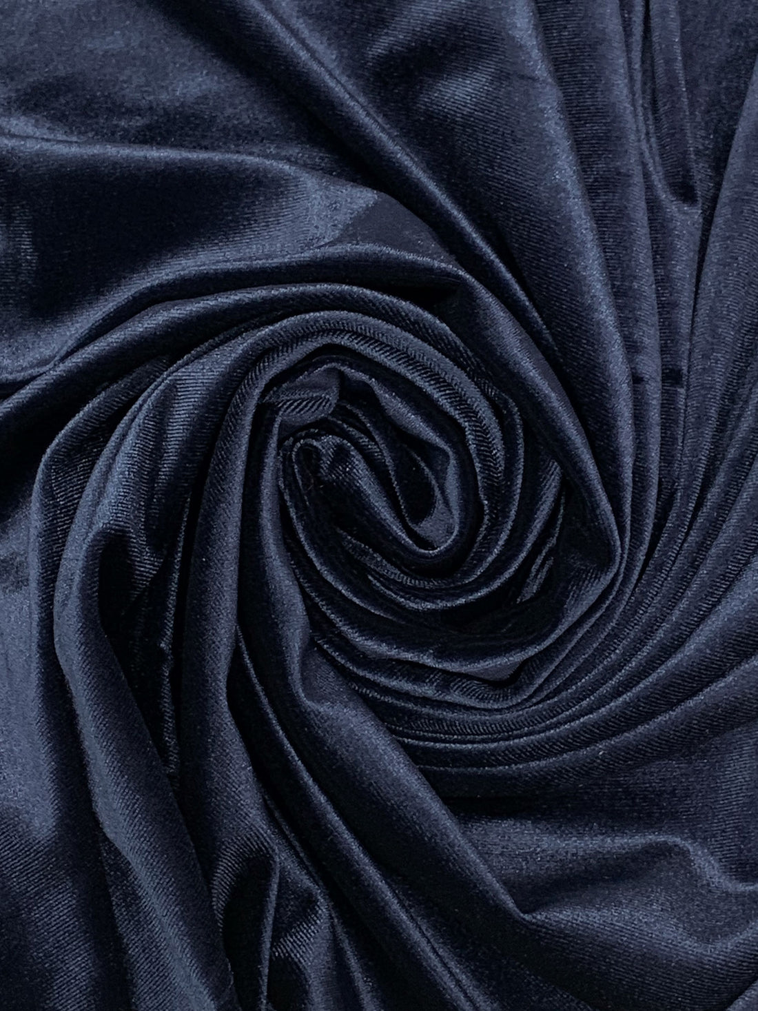 Independence Blue Polyester/Lycra Stretch Velvet Knit 58W