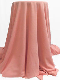 Light Coral Pink Polyester/Lycra Crepe Techno Knit - NY Designer - 58W