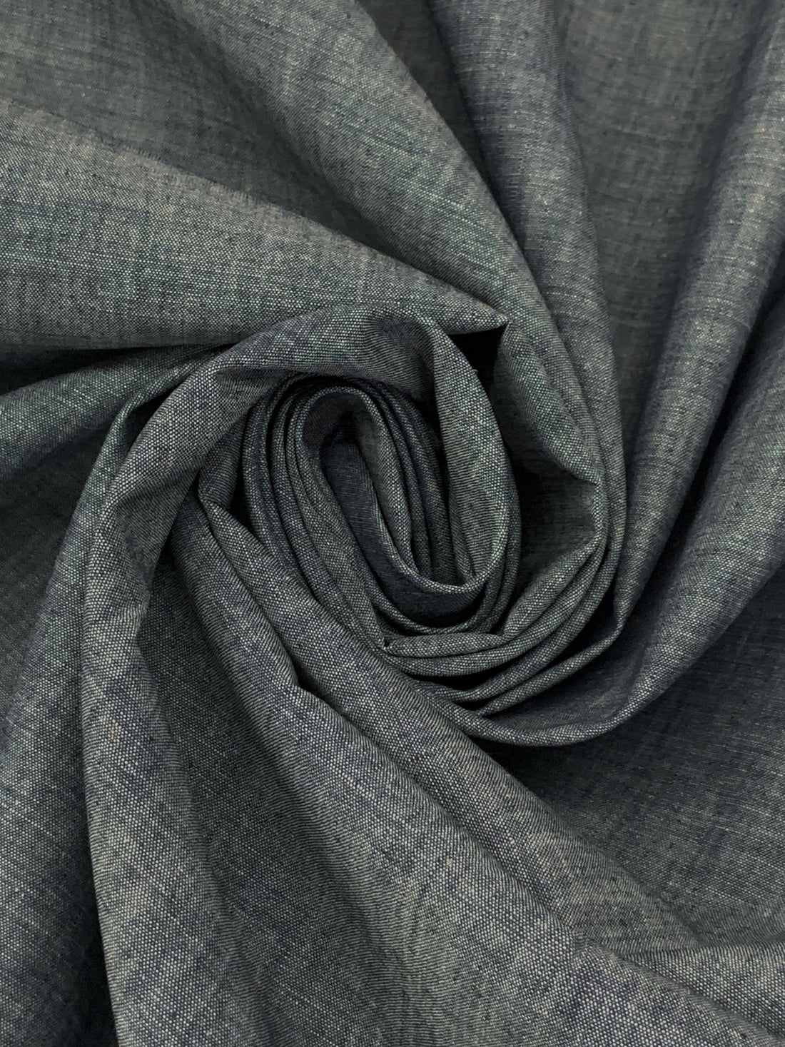 Vintage Wash 100% Cotton Chambray Denim 58W