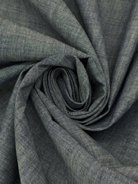 Vintage Wash 100% Cotton Chambray Denim 58W