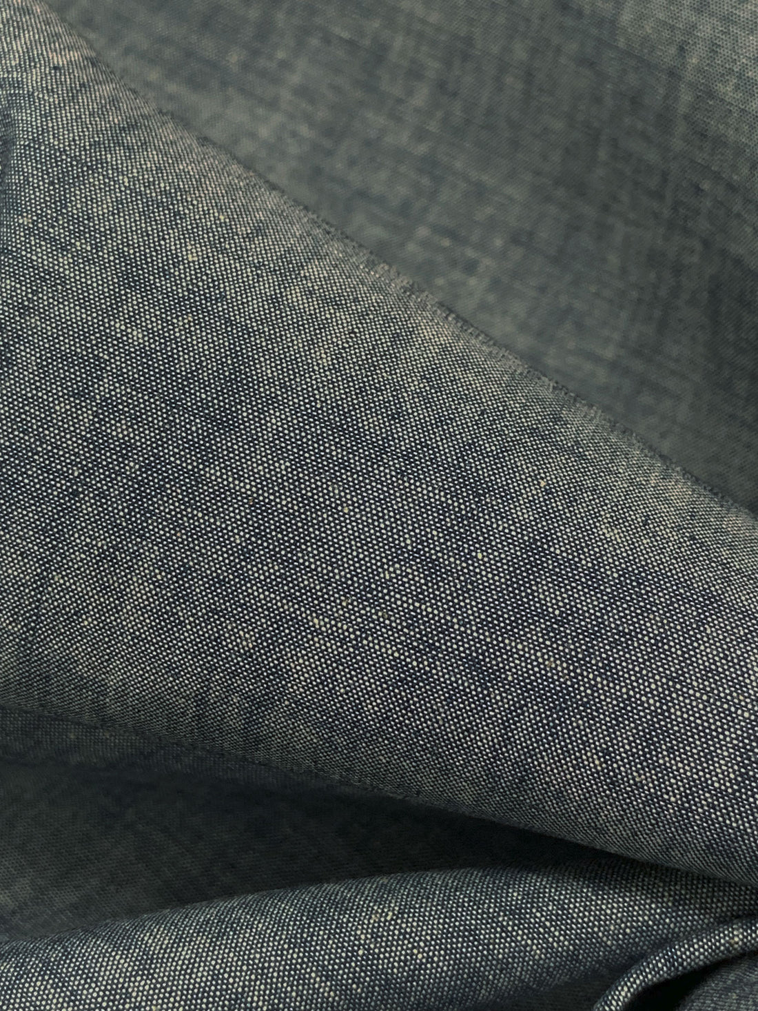 Vintage Wash 100% Cotton Chambray Denim 58W