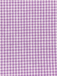 White/Orchid 100% Cotton Mini Check Seersucker Shirting 56W