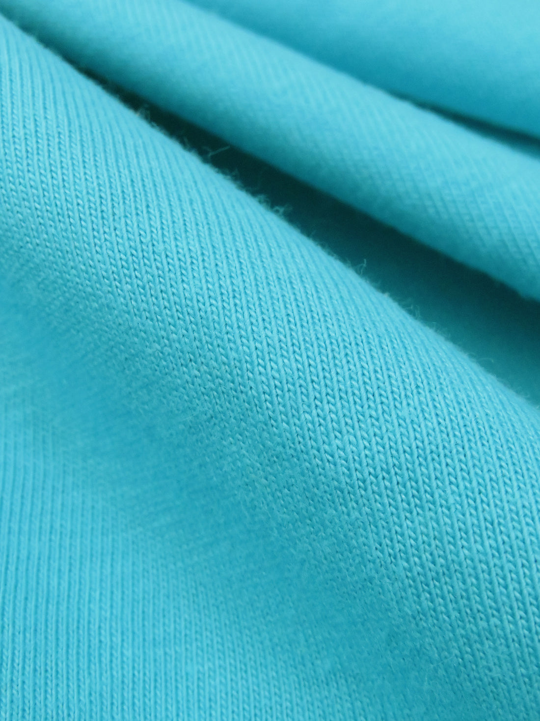 Robin's Egg Blue Cotton/Polyester Jersey Knit 72W