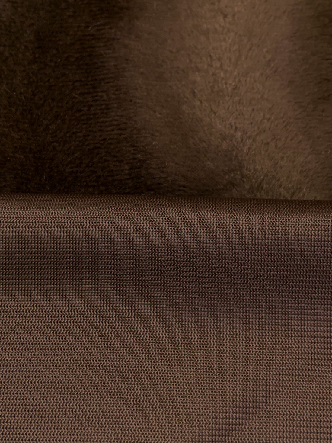 Royal Brown 100% Polyester Wavy Velour 60W