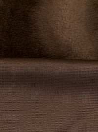 Royal Brown 100% Polyester Wavy Velour 60W