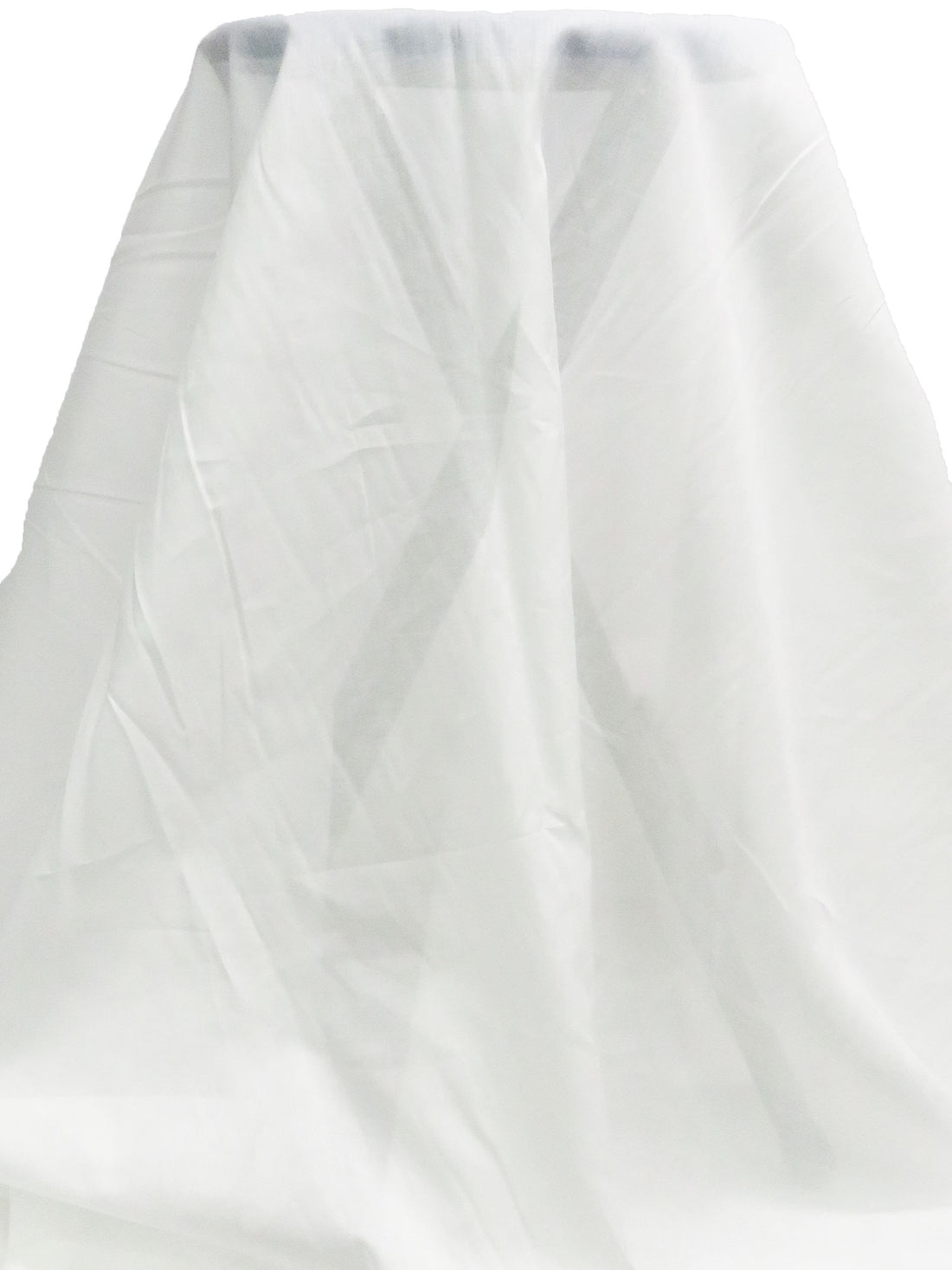 Daisy White 100% Cotton Voile 56W