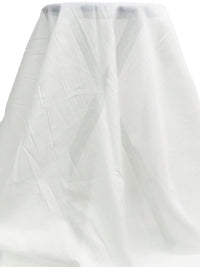 Daisy White 100% Cotton Voile 56W