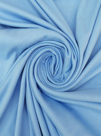 SOLD AS IS ONLY - Cerulean Frost Cotton/Polyester Tubular Interlock Knit 32W