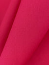 Deep Raspberry Pink 100% Polyester Broadcloth 60W