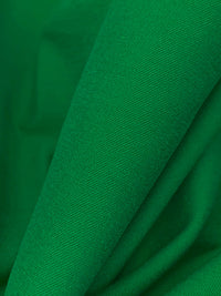 Dark Spring Green Rayon/Nylon/Lycra Stretch Bengaline Suiting 56W