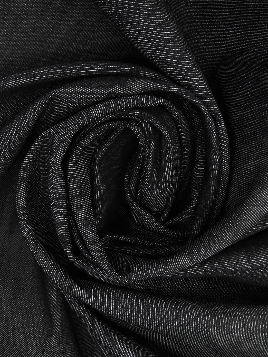 Very Dark Midnight Navy Cotton/Lycra Stretch Denim 56W