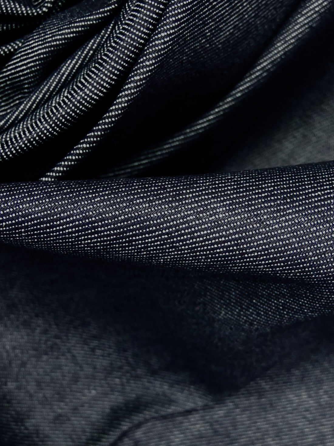 Midnight Blue Cotton/Lycra Stretch Denim 58W