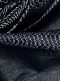 Midnight Blue Cotton/Lycra Stretch Denim 58W