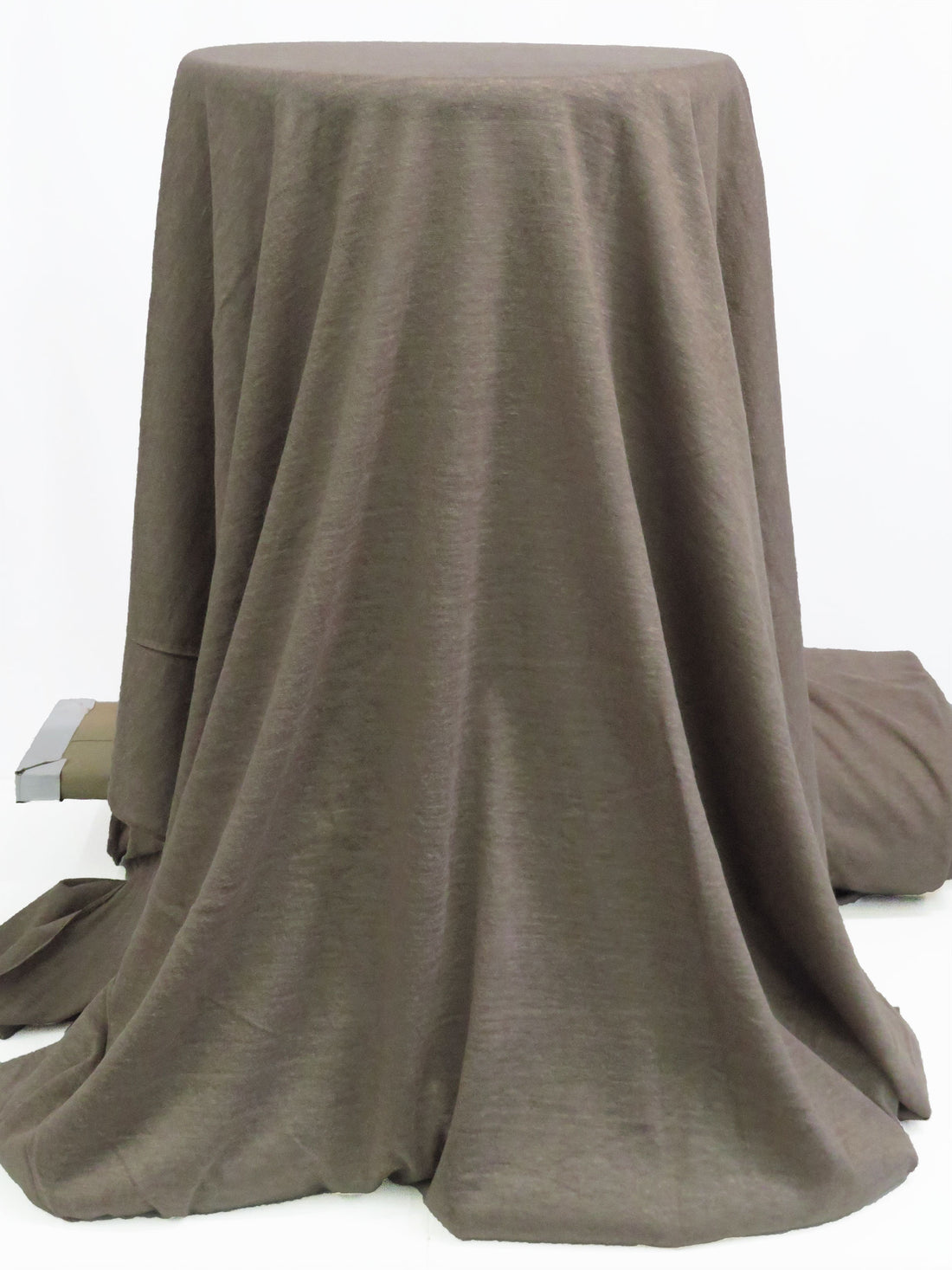 Taupe Brown Rayon/Lycra Tissue Jersey Knit 44W