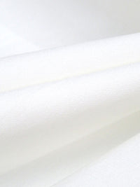 Salt White Rayon/Nylon/Lycra Stretch Bengaline Suiting 58W