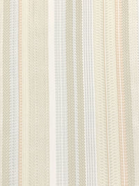 Peachy Pink/Alabaster/Pale Gray 100% Polyester Vertical Abstract Stripe Print Crepe Blouse Weight Woven 60W