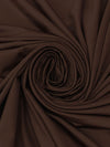 Chocolate Nylon/Lycra Activewear Knit 58W