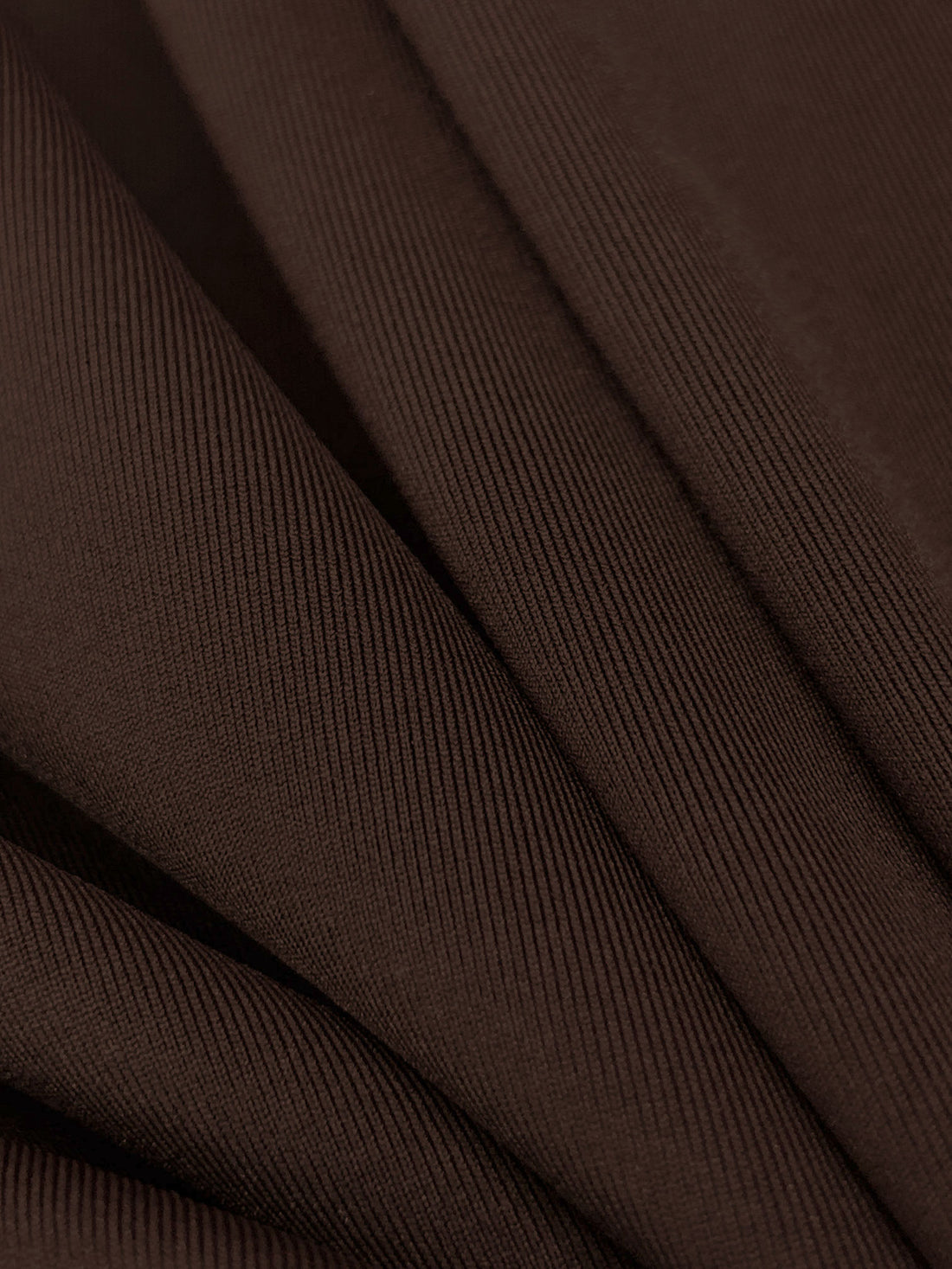 Chocolate Nylon/Lycra Activewear Knit 58W