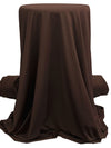 Chocolate Nylon/Lycra Activewear Knit 58W