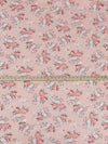 Dusty Coral/Rosey Pink/Sage/Multi 100% Rayon Floral Print Voile Challis 56W