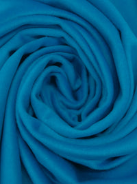 Dark Vivid Blue Wool/Cashmere/Polyester Napped Coating - NY Designer - 58W