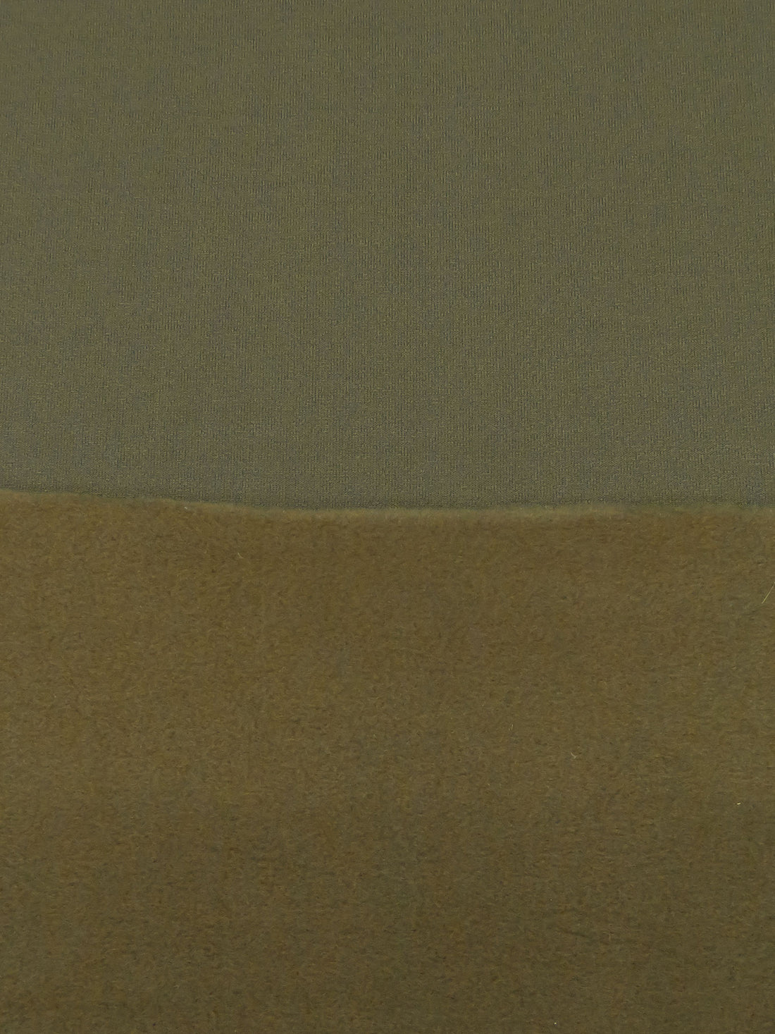 Dusty Army Green Polyester/Nylon/Spandex Power Stretch Sweatshirt Fleece - Polartec - 64W