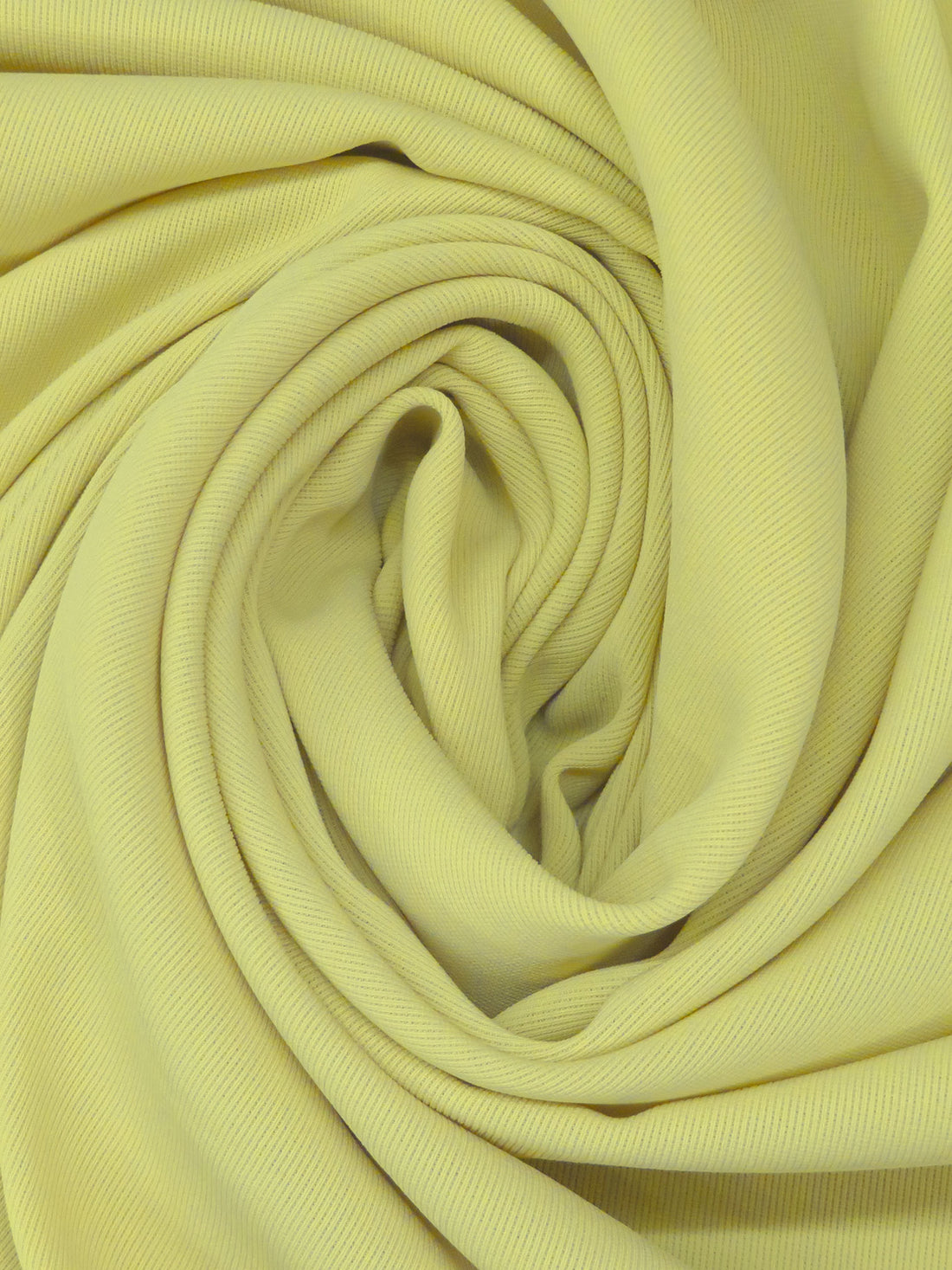 Dusty Yellow 100% Polyester Tricotine Suiting 57W