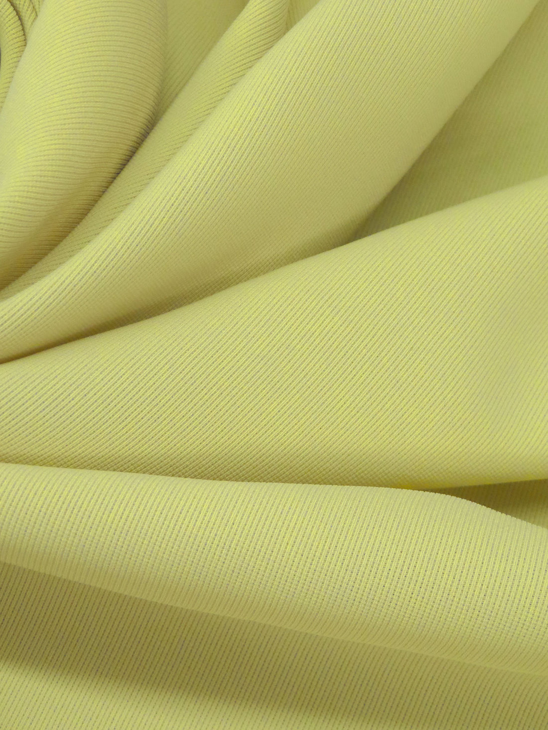 Dusty Yellow 100% Polyester Tricotine Suiting 57W