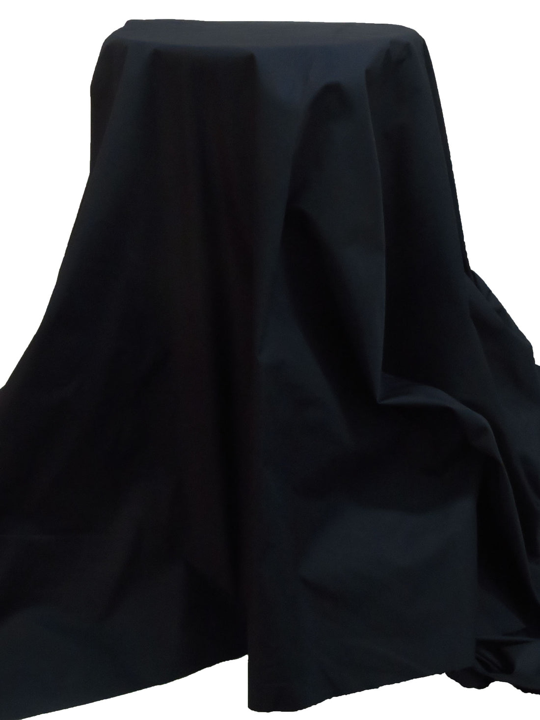 Midnight Navy Cotton/Polyester Poplin Jacketing 56W