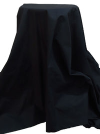 Midnight Navy Cotton/Polyester Poplin Jacketing 56W