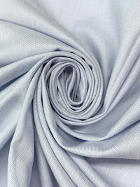 Cool Blue/White 100% Cotton Novelty Weave Shirting 60W
