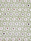 White/Sprout Green/Beaver/Multi 100% Cotton Encouraging Words Print Quilt Weight Woven 44W