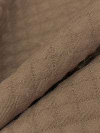 Taupe Tan Polyester/Lycra Power Air Grid Double Knit - Polartec - 60W