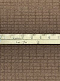 Taupe Tan Polyester/Lycra Power Air Grid Double Knit - Polartec - 60W