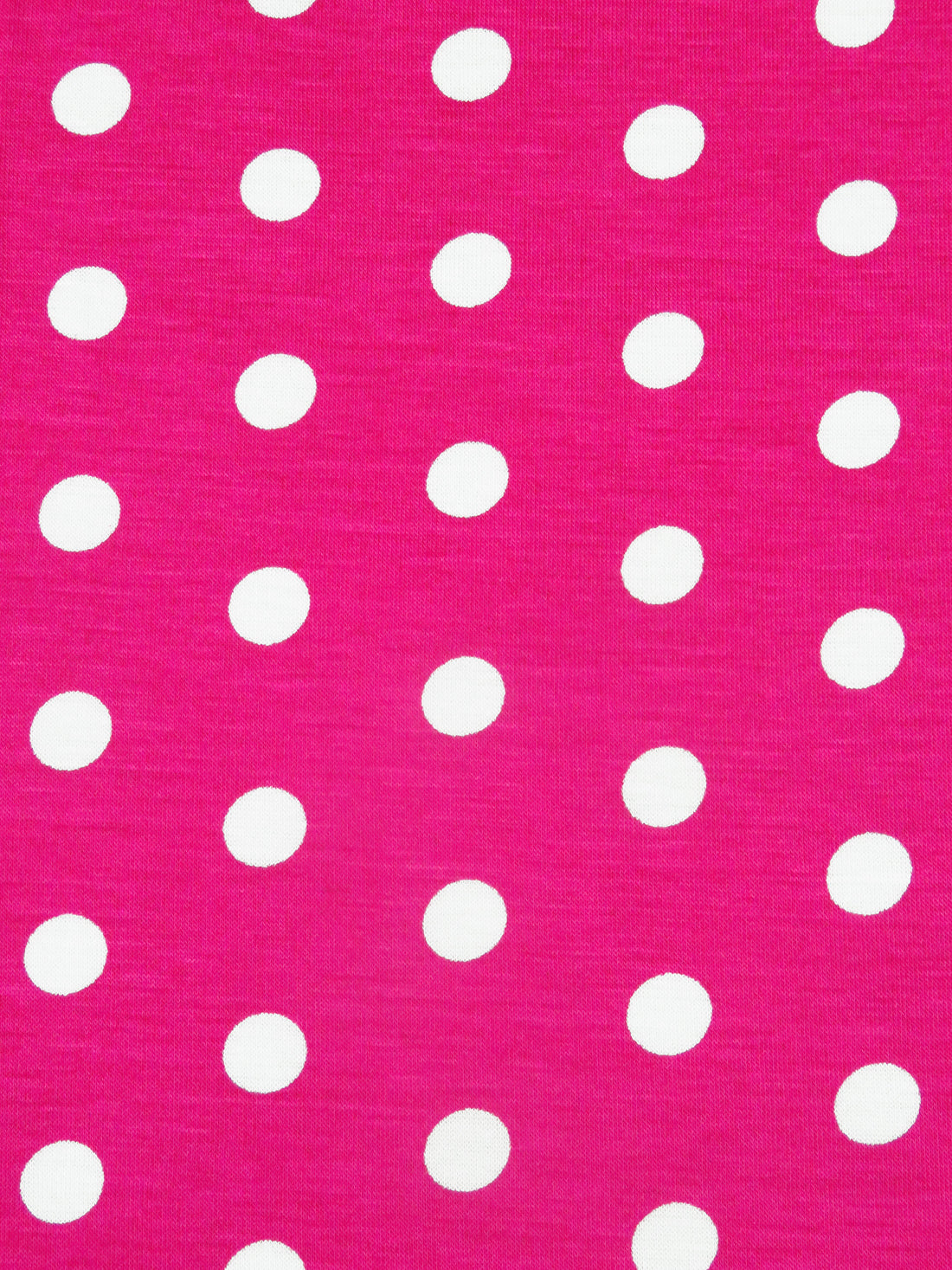 Magenta Pink/White Rayon/Lycra Heathered Dot Print Jersey Knit 56W