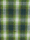 Pale Young Green Onion/Midnight Green/White/Multi Polyester/Acrylic/Wool/Metallic Plaid Herringbone Novelty Weave Tweed Suiting 58W