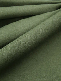 Army Green Rayon/Nylon/Spandex Stretch Bengaline Suiting - NY Designer -58W