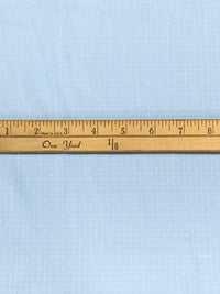 Sky Blue/White Cotton/Nylon/Lycra Micro Diamond Dobby Weave St Tropez Stretch Shirting - Robert Kaufman - 54W