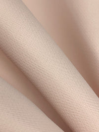 Soft Buff Pink 100% Cotton Double Faced Jacketing - NY Designer - 62W