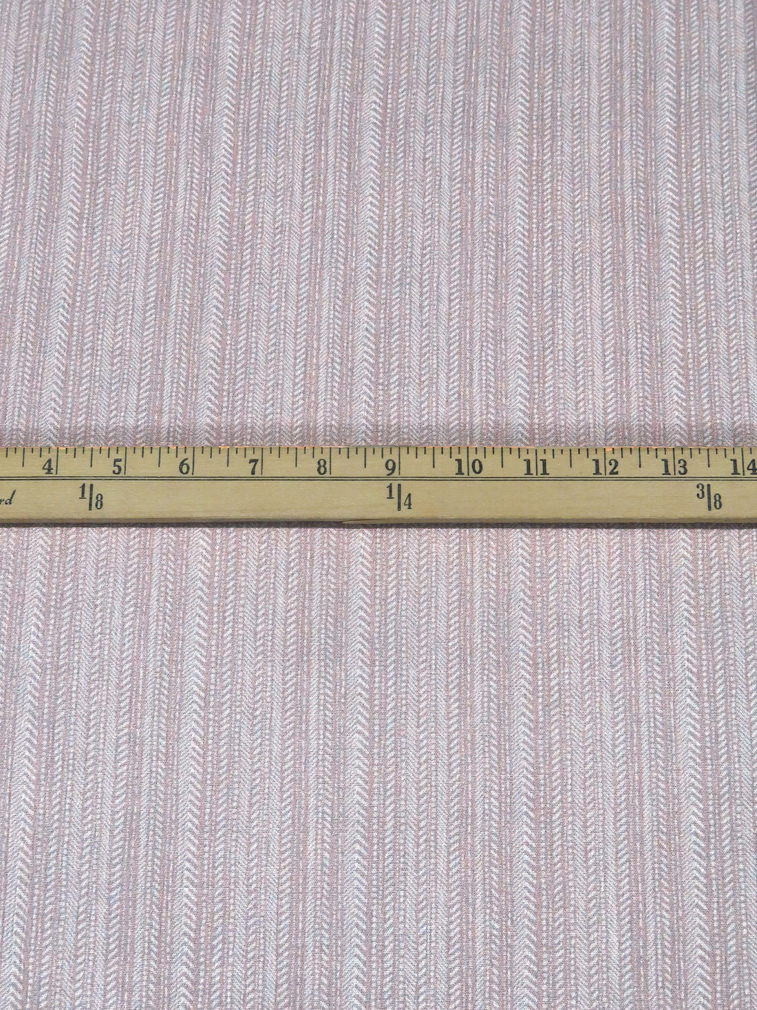 Silver Pink/White 100% Rayon Various Dashed Vertical Stripe Print Crinkle Challis - Robert Kaufman - 54W