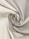 Alabaster/Light Fog Gray 100% Cotton Double Faced Jacketing - NY Designer - 60W