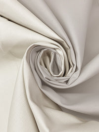 Alabaster/Light Fog Gray 100% Cotton Double Faced Jacketing - NY Designer - 60W