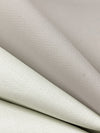 Alabaster/Light Fog Gray 100% Cotton Double Faced Jacketing - NY Designer - 60W