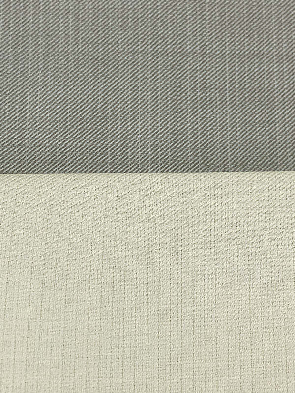 Cream/Taupe 100% Cotton Double Faced Jacketing - NY Designer - 62W